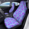 Aloha Psychedelic Tropical Print Pattern Car Seat Covers-grizzshop