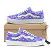 Aloha Psychedelic Tropical Print Pattern Skate Shoes-grizzshop