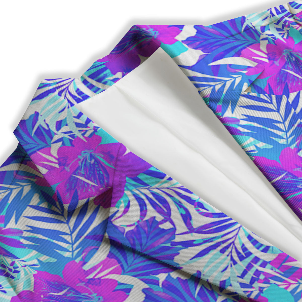 Aloha Psychedelic Tropical Print Pattern Women's Blazer-grizzshop