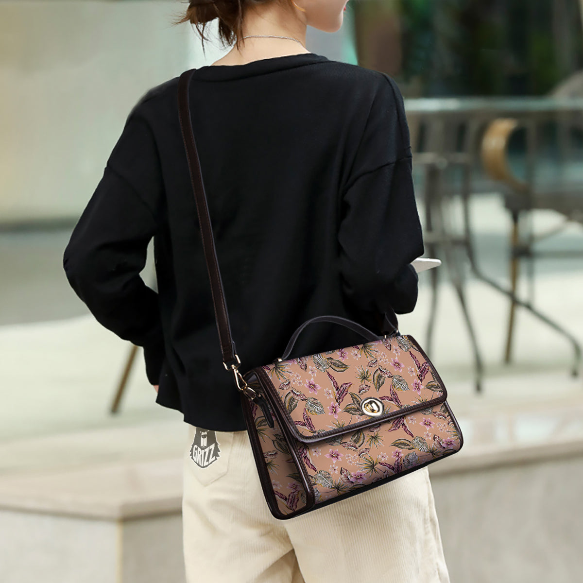 Aloha Hawaiian Vintage Print Pattern Women's Satchel Bag