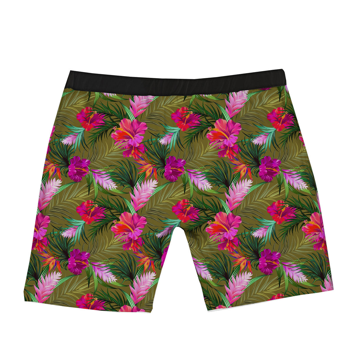 Alstroemeria Purple Pattern Boxer Briefs-grizzshop