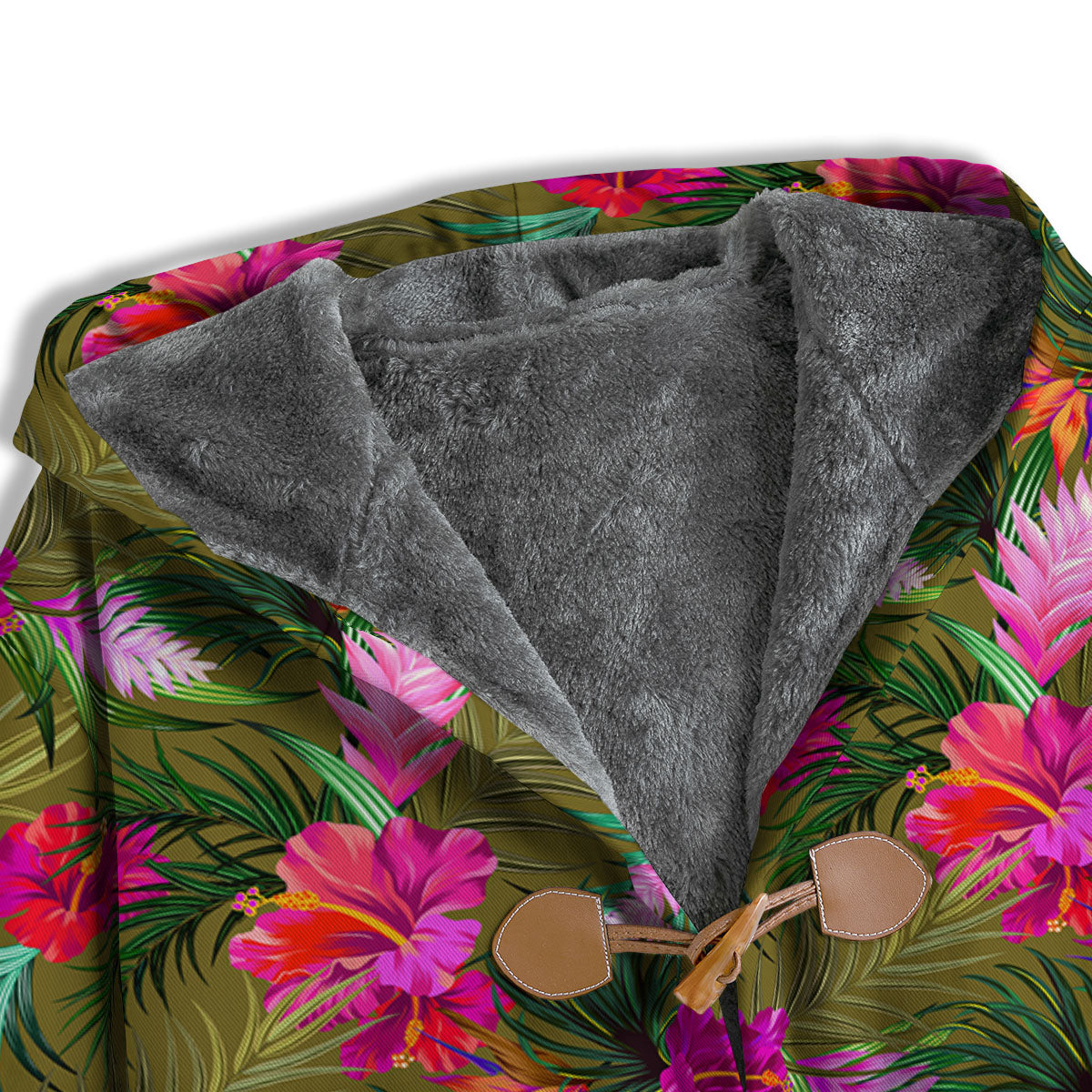 Alstroemeria Purple Pattern Men's Windbreaker Jacket-grizzshop