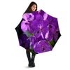 Alstroemeria Purple Print Umbrella-grizzshop