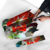 Amaryllis White And Red Print Umbrella-grizzshop