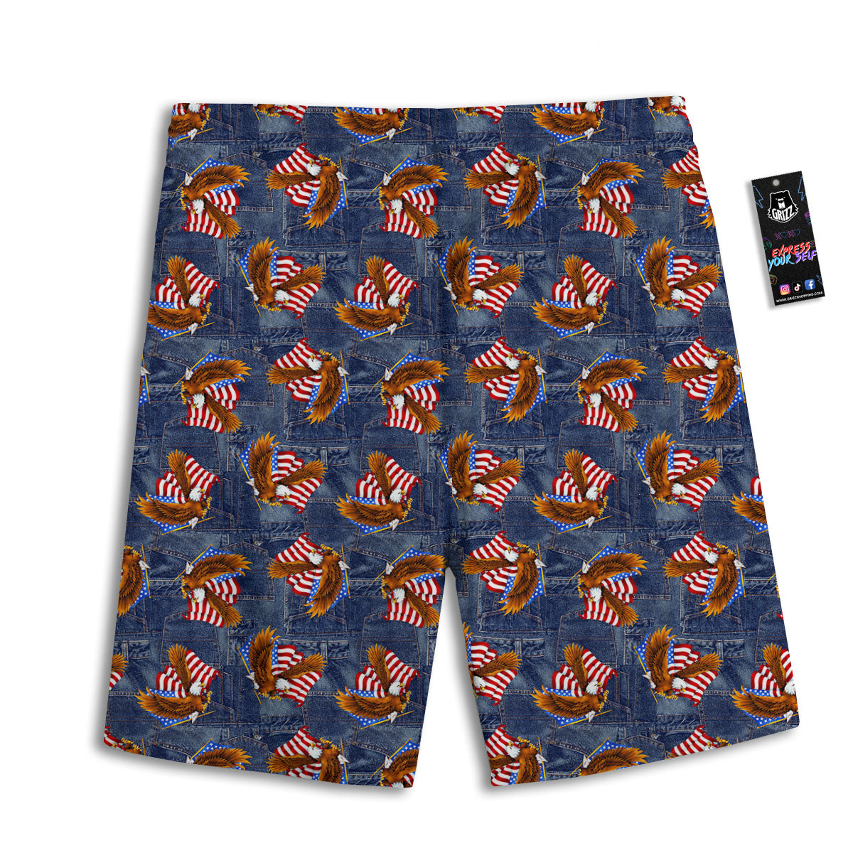 Amaryllis Pink Print Pattern Men's Athletic Shorts