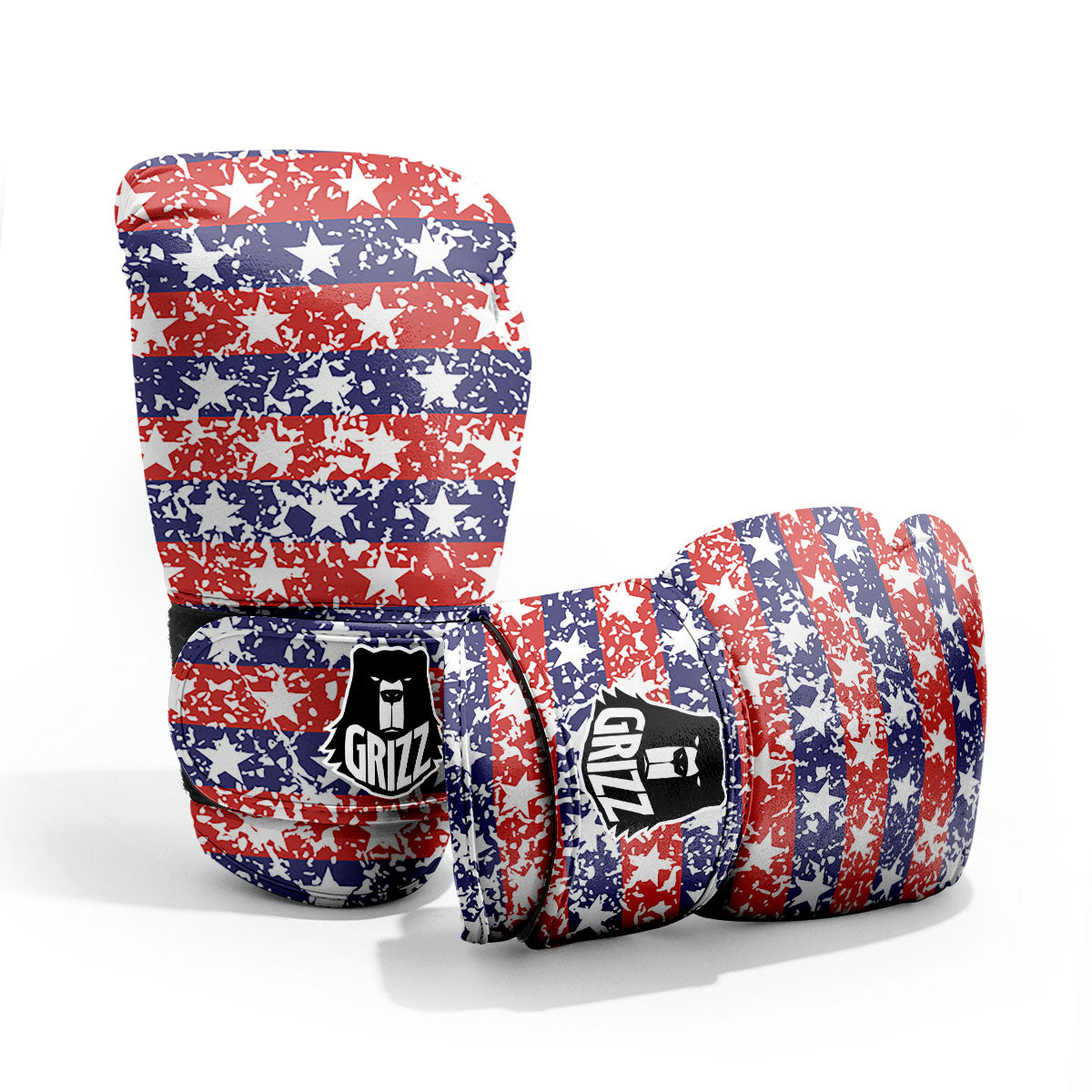 American Flag Abstract Print Pro Boxing Glove