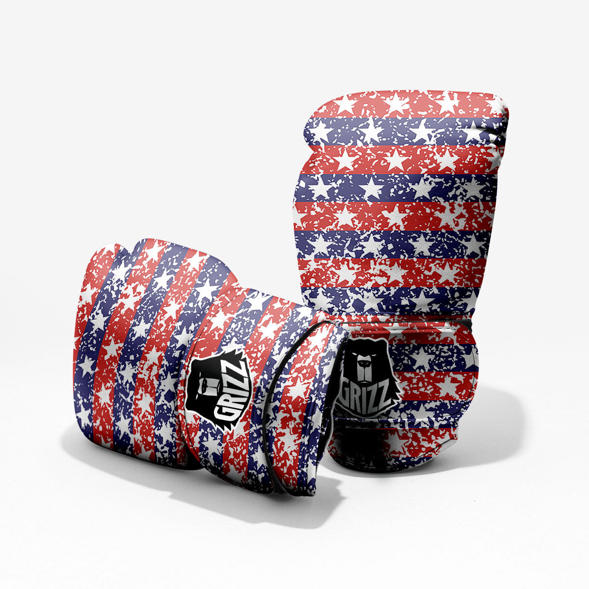 American Flag Abstract Print Pro Boxing Glove