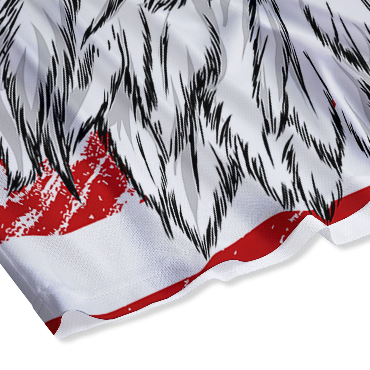 American Flag Eagle Print Mesh Shorts