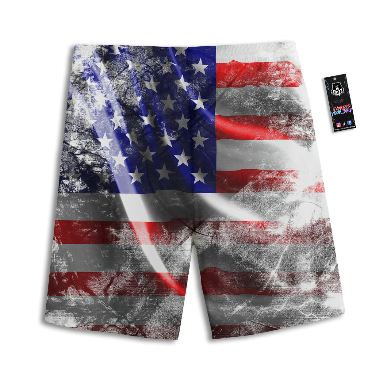 American Native Tribal Navajo Print Men's Athletic Shorts
