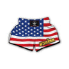 American Flag Muay Thai Boxing Shorts-grizzshop