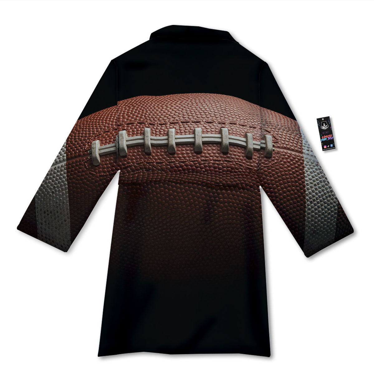 American Football Print Ball Bathrobe-grizzshop