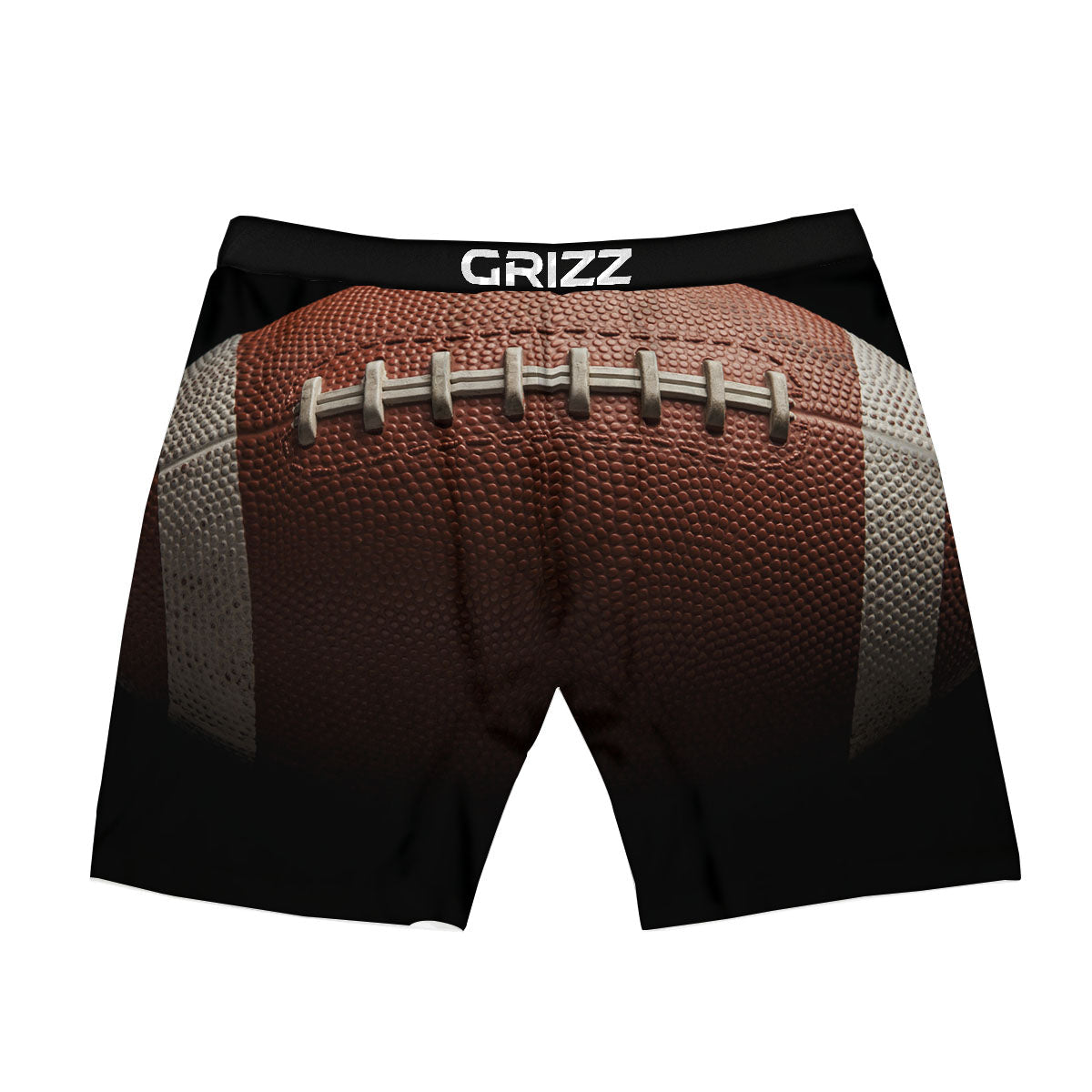 American Football Print Ball Boxer Briefs-grizzshop