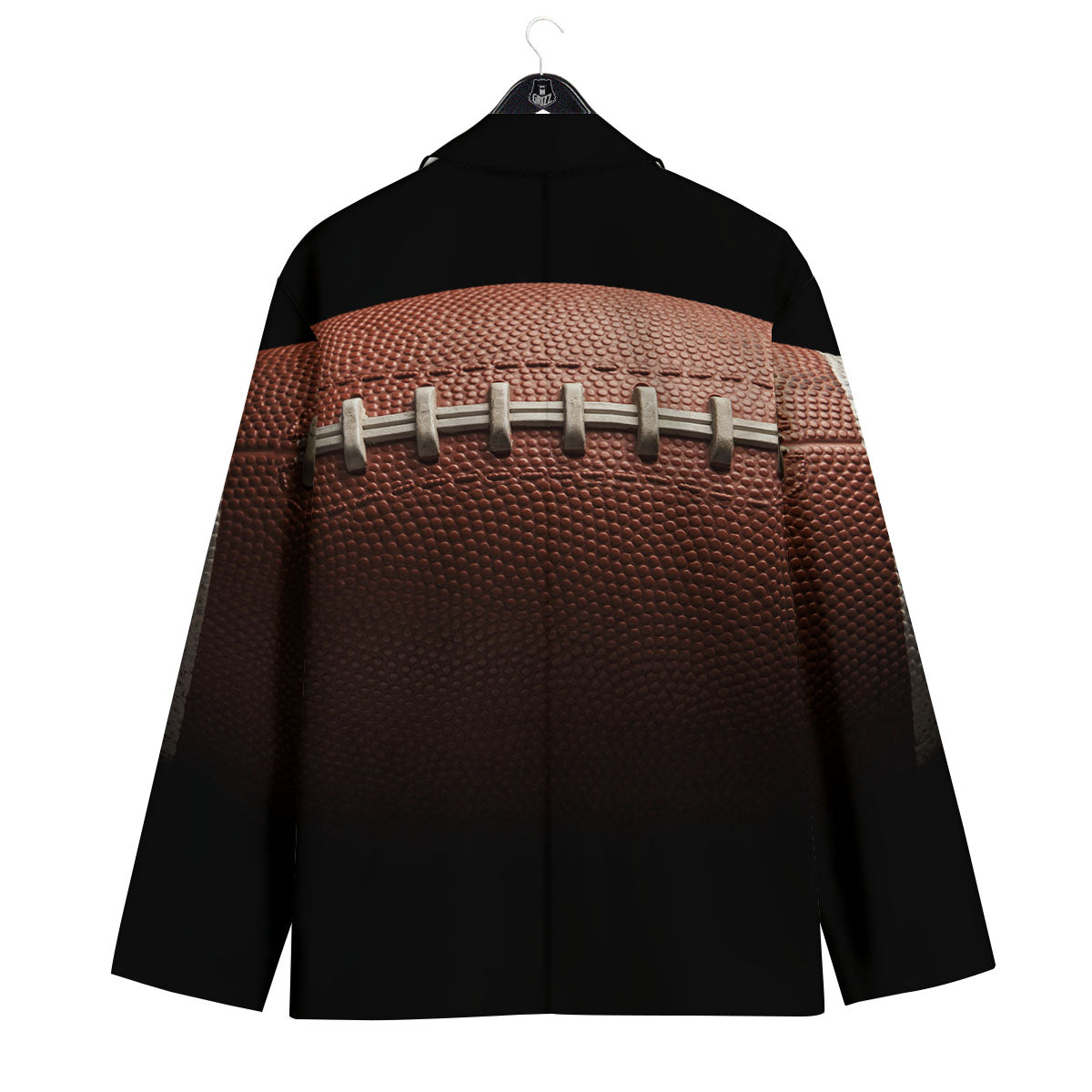 American Football Print Ball Men's Sport Coat-grizzshop