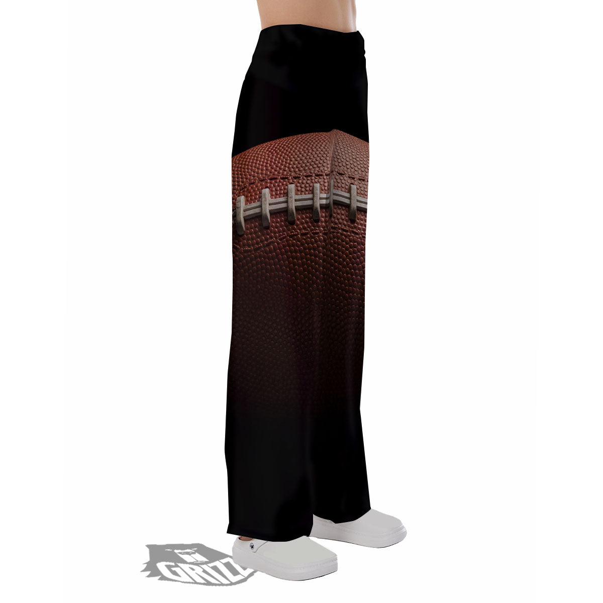 American Football Print Ball Pajama Pants-grizzshop