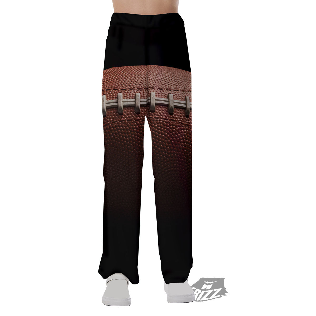 American Football Print Ball Pajama Pants-grizzshop