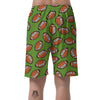 American Football Print Pattern Men's Shorts-grizzshop