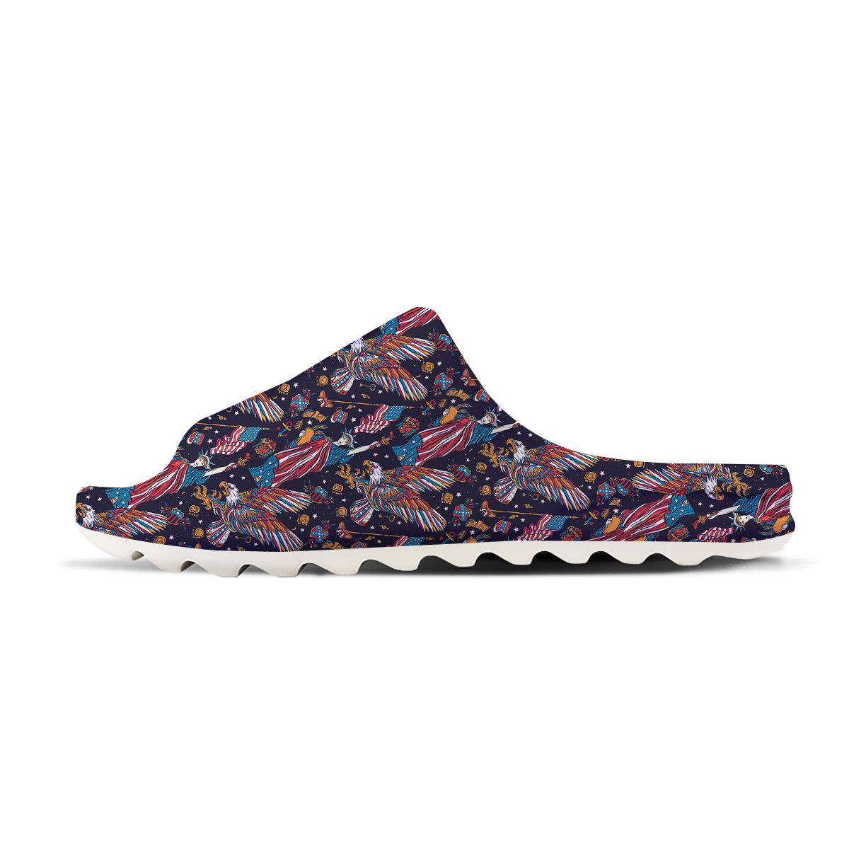 American Independence Day Print Pattern Sandals-grizzshop