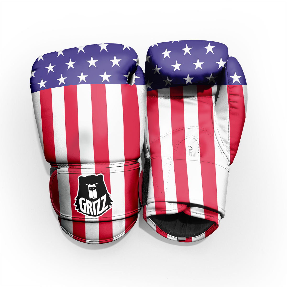 American Military Flag Print Pro Boxing Glove
