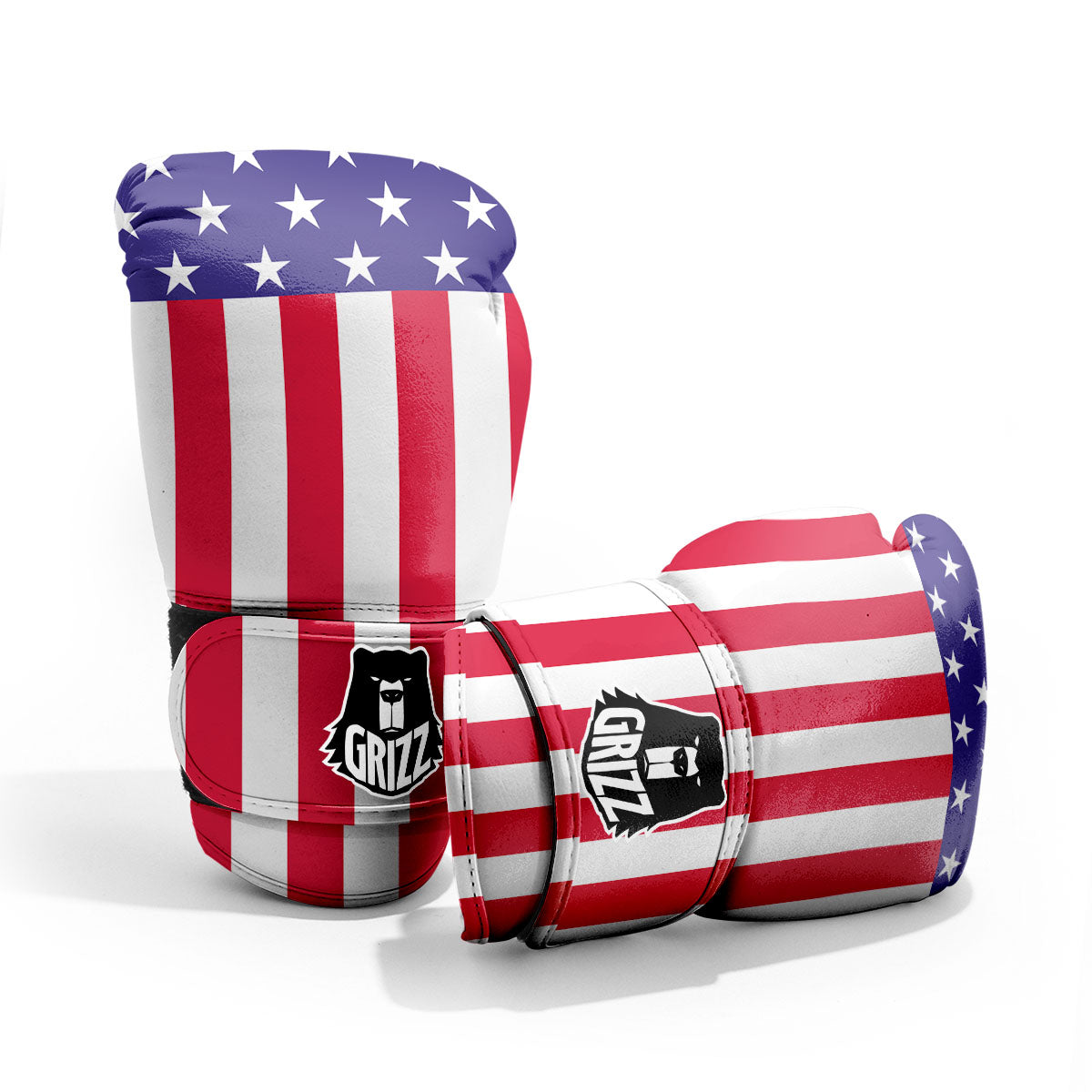 American Military Flag Print Pro Boxing Glove