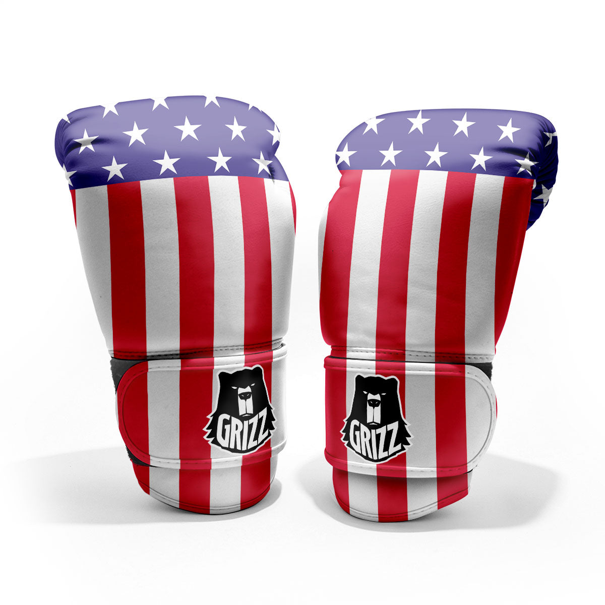 American Military Flag Print Pro Boxing Glove