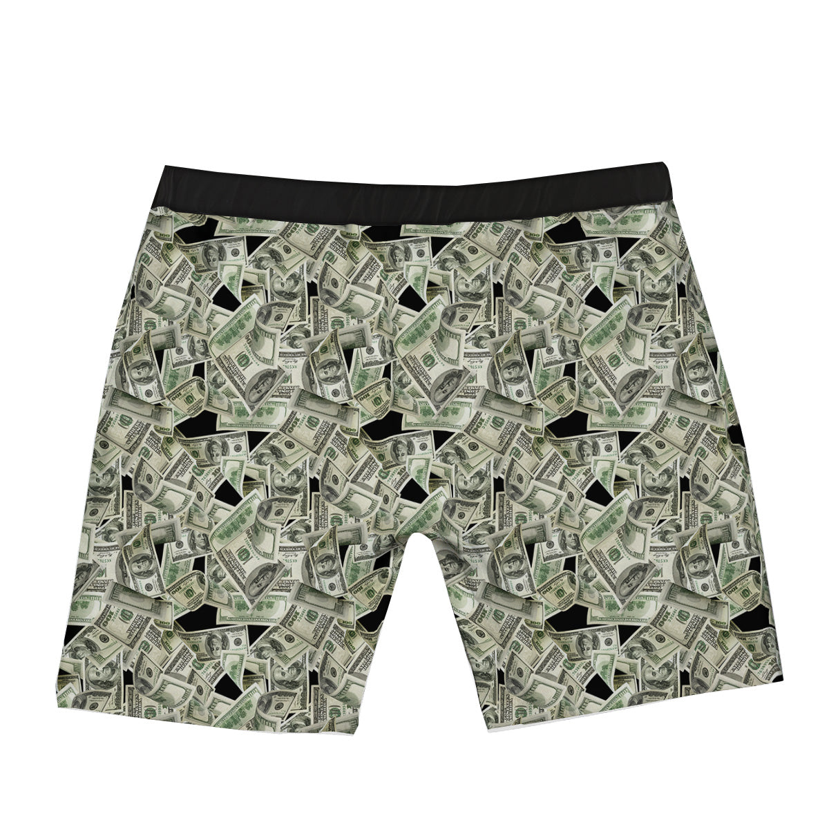 American Money US Dollars Print Pattern Boxer Briefs-grizzshop