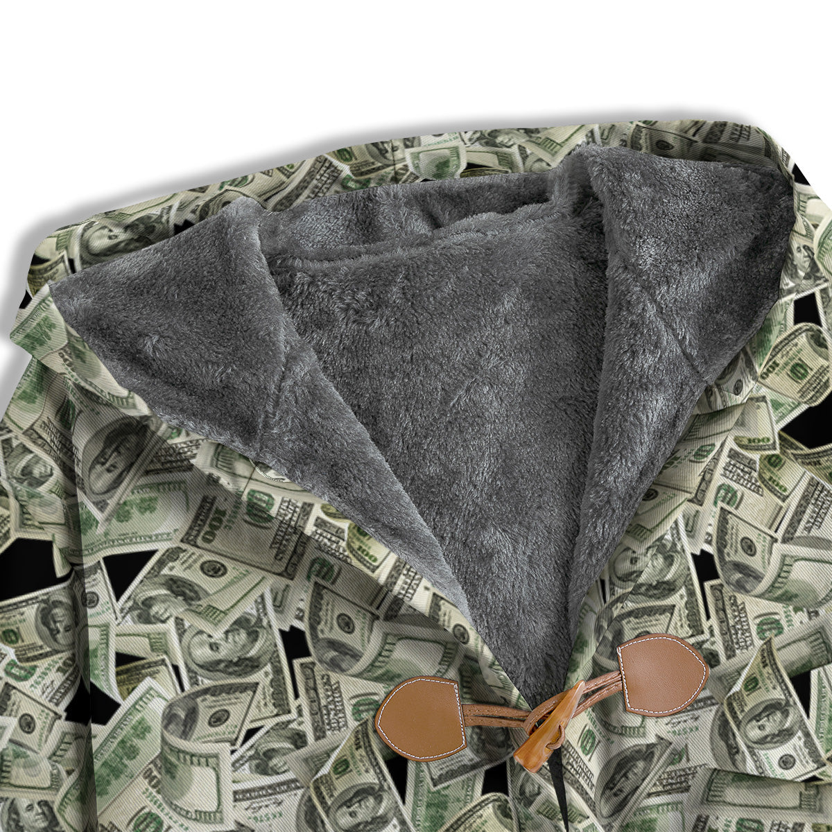American Money US Dollars Print Pattern Men's Windbreaker Jacket-grizzshop
