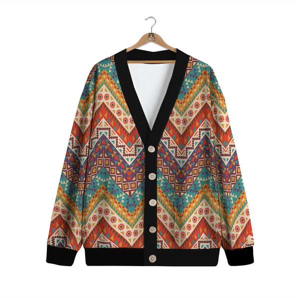 Native american print cardigan best sale