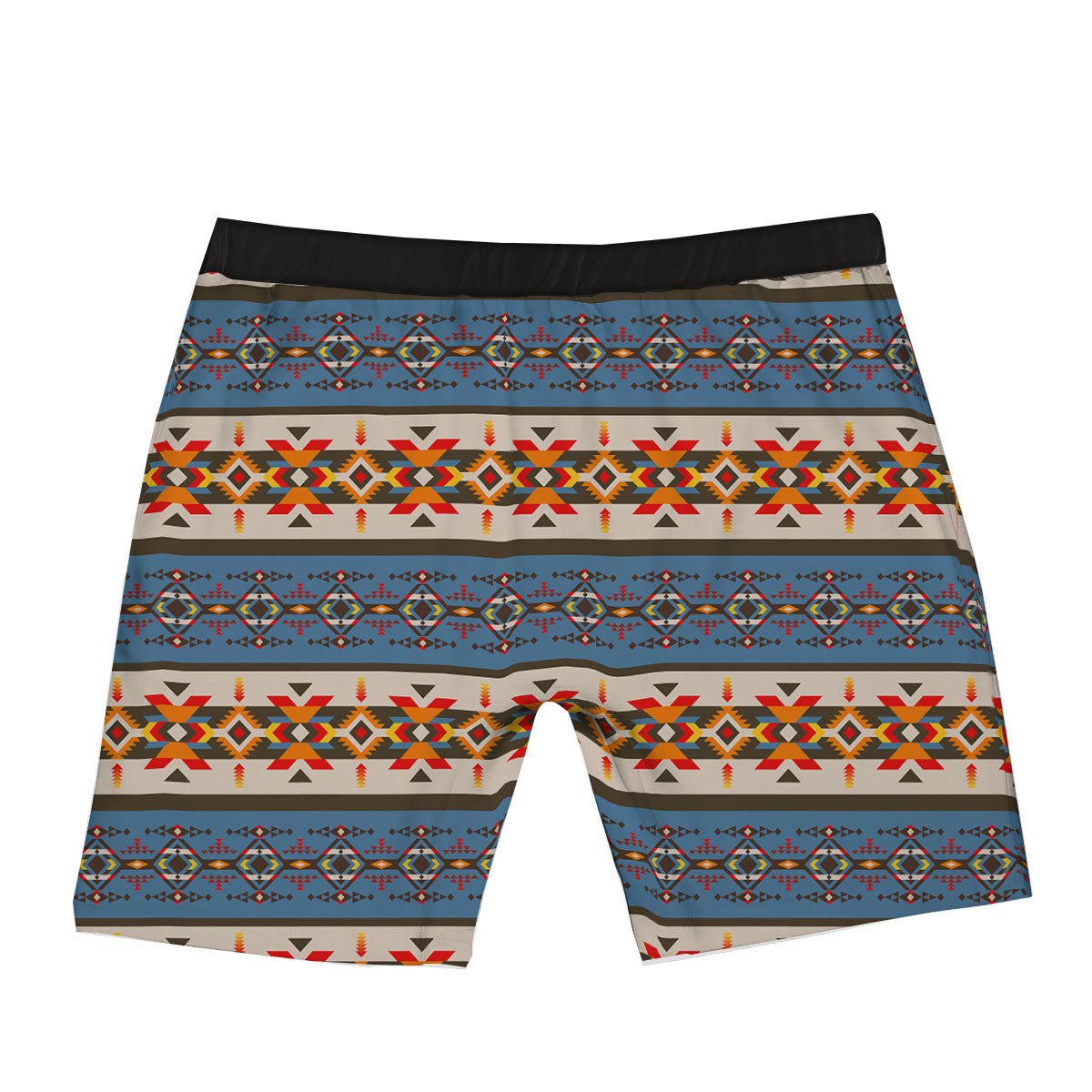 American Native Tribal Navajo Print Boxer Briefs-grizzshop