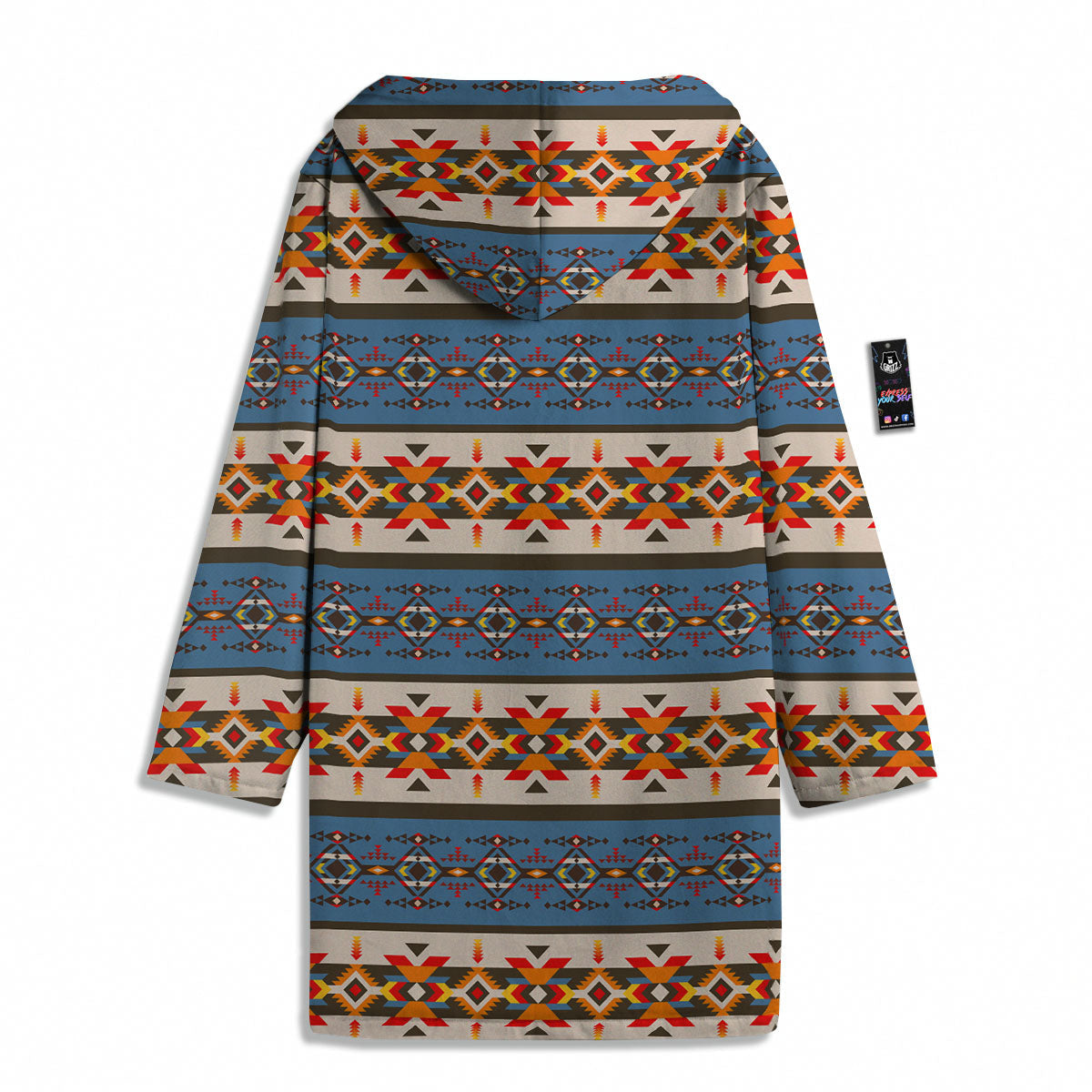 American Native Tribal Navajo Print Men's Windbreaker Jacket-grizzshop