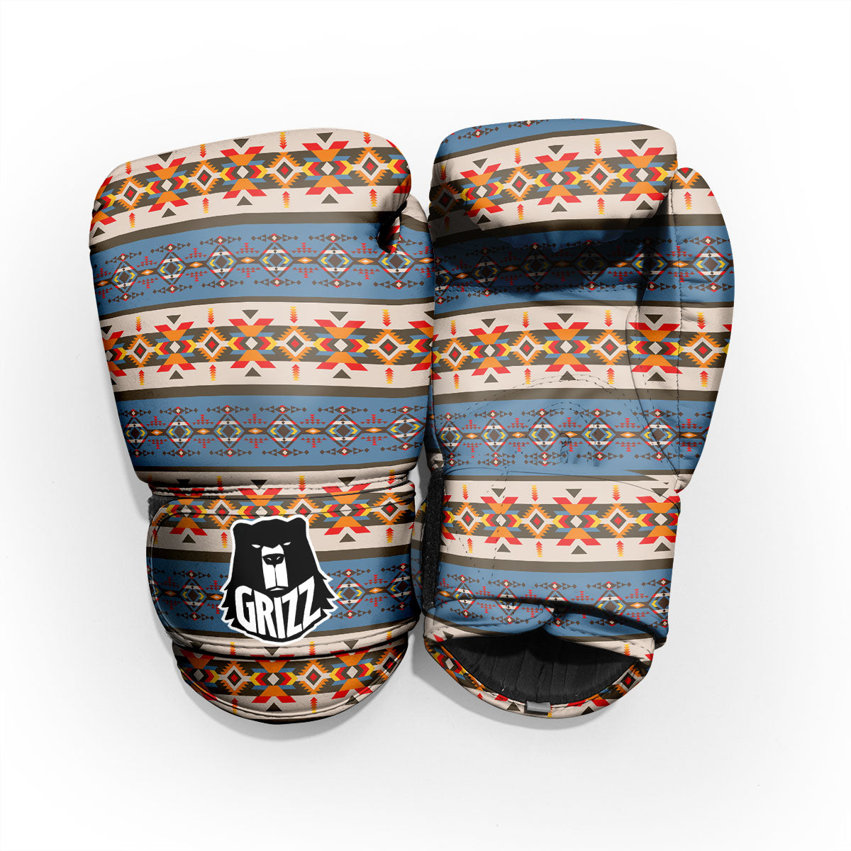 American Native Tribal Navajo Print Pro Boxing Glove