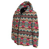 American Native Tribal Print Pattern Down Jacket-grizzshop