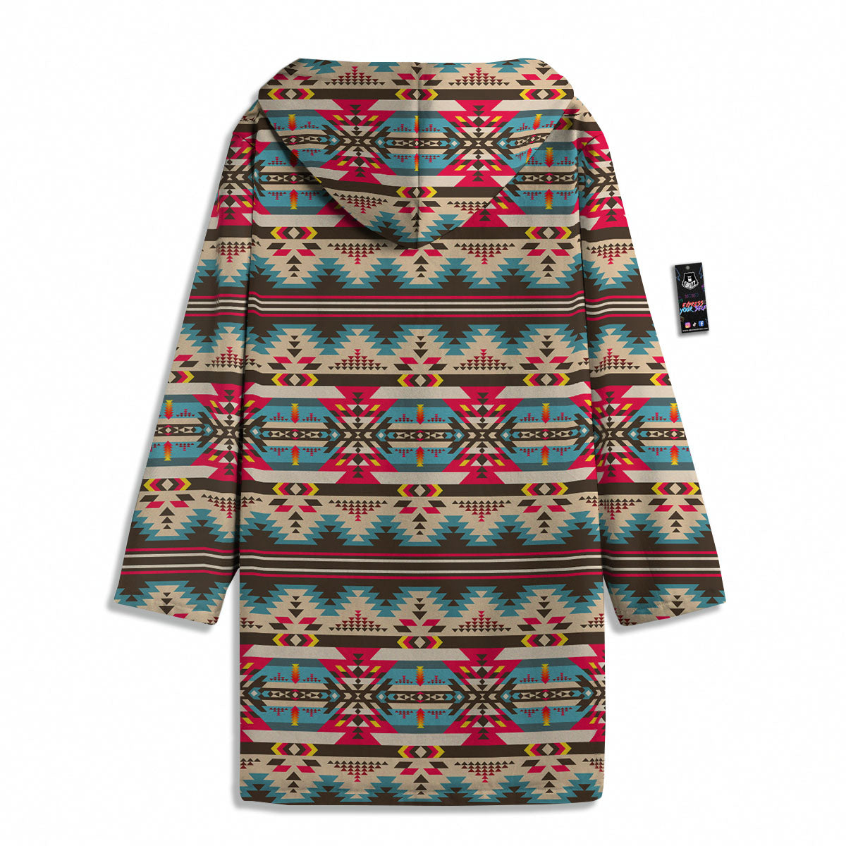 American Native Tribal Print Pattern Men's Windbreaker Jacket-grizzshop