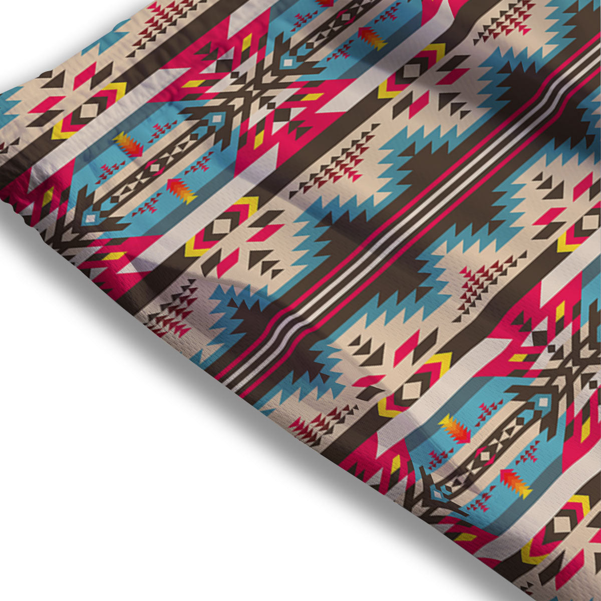American Native Tribal Print Pattern Mesh Shorts