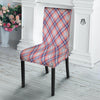 American Plaid 4th of July Print Dining Chair Slipcover-grizzshop