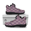 American Plaid 4th of July Print Hiking Shoes-grizzshop