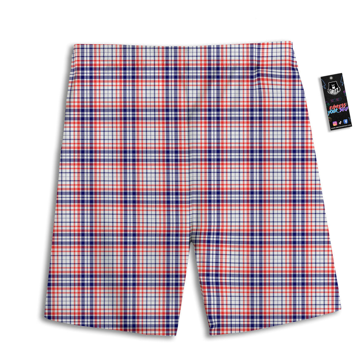 Angel And Motorcycle Print Pattern Men's Athletic Shorts