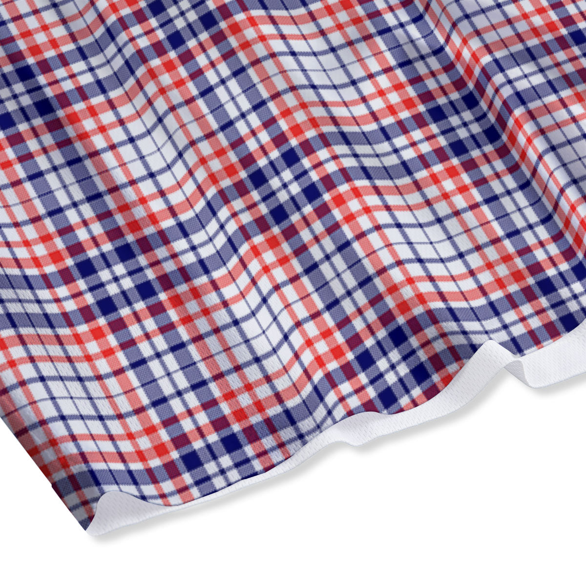 American Plaid Fourth of July Print Mesh Shorts