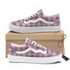 American Plaid Fourth of July Print Skate Shoes-grizzshop