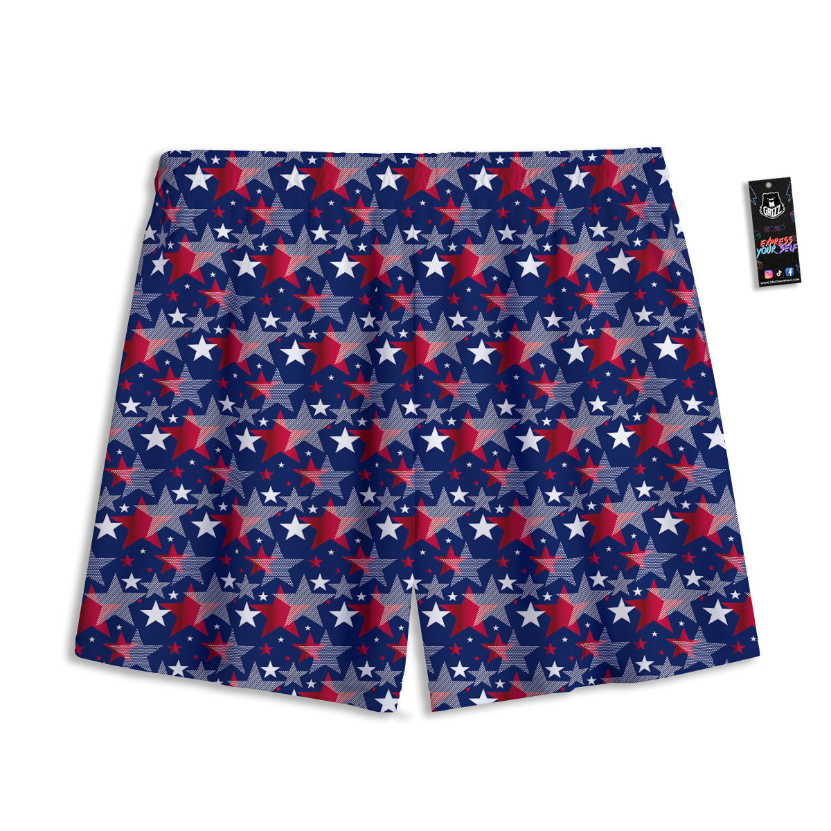 Balloon And Cute Panda Print Pattern Mesh Shorts