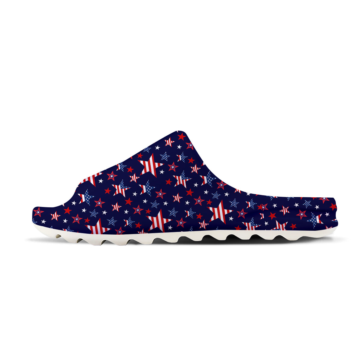American Star Print Pattern Sandals-grizzshop