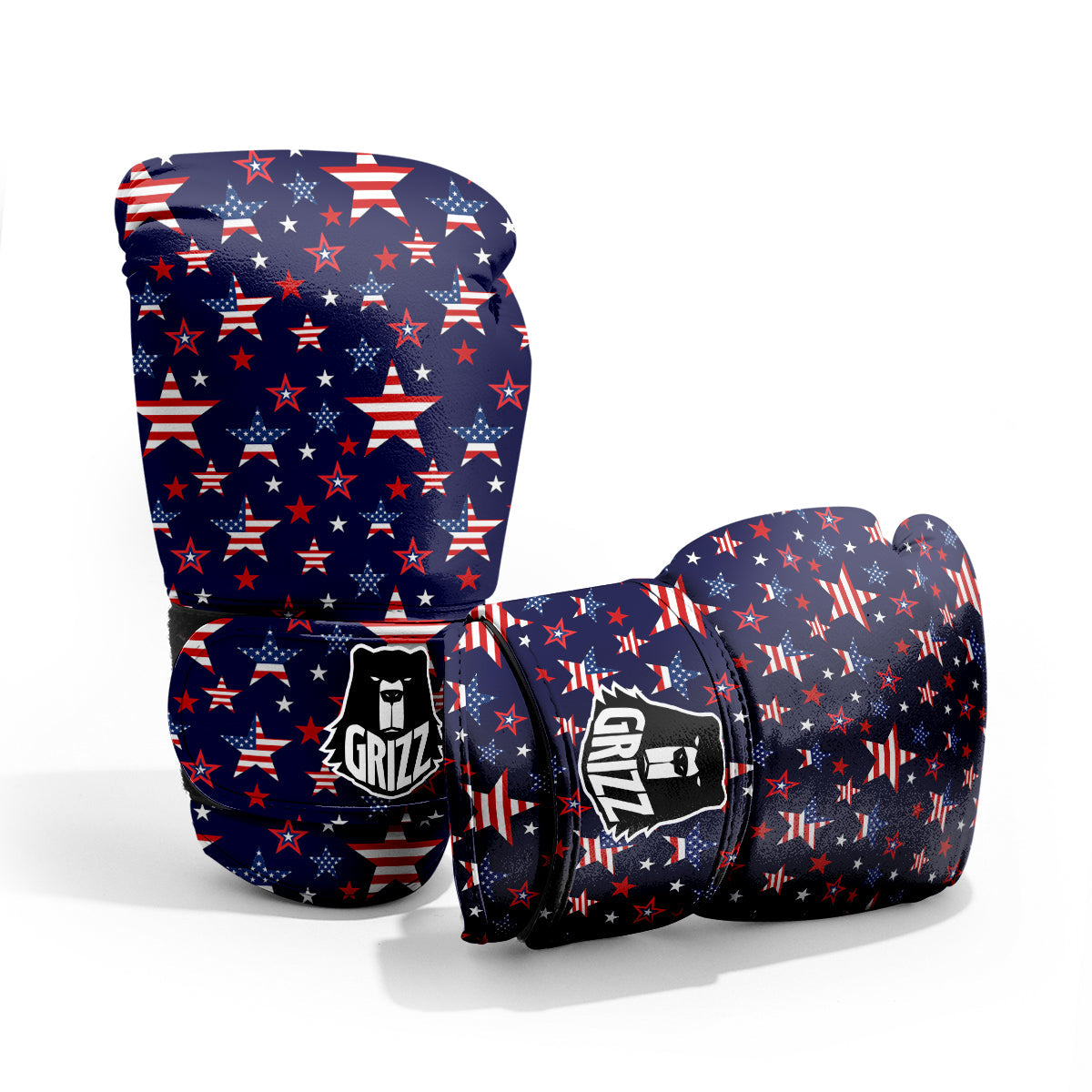 American Star Print Pattern Pro Boxing Glove