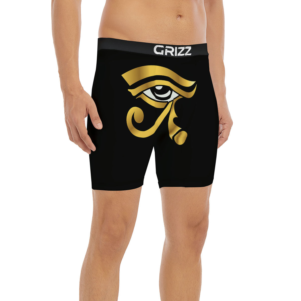 Amulet Eye Of Horus Print Boxer Briefs-grizzshop