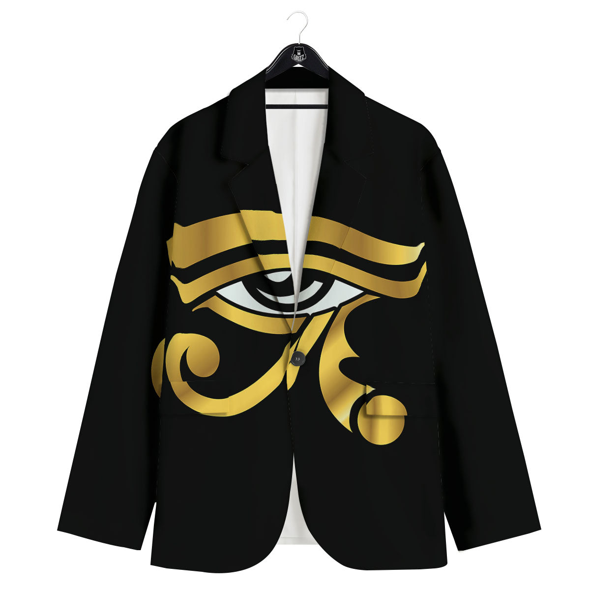 Amulet Eye Of Horus Print Men's Sport Coat-grizzshop