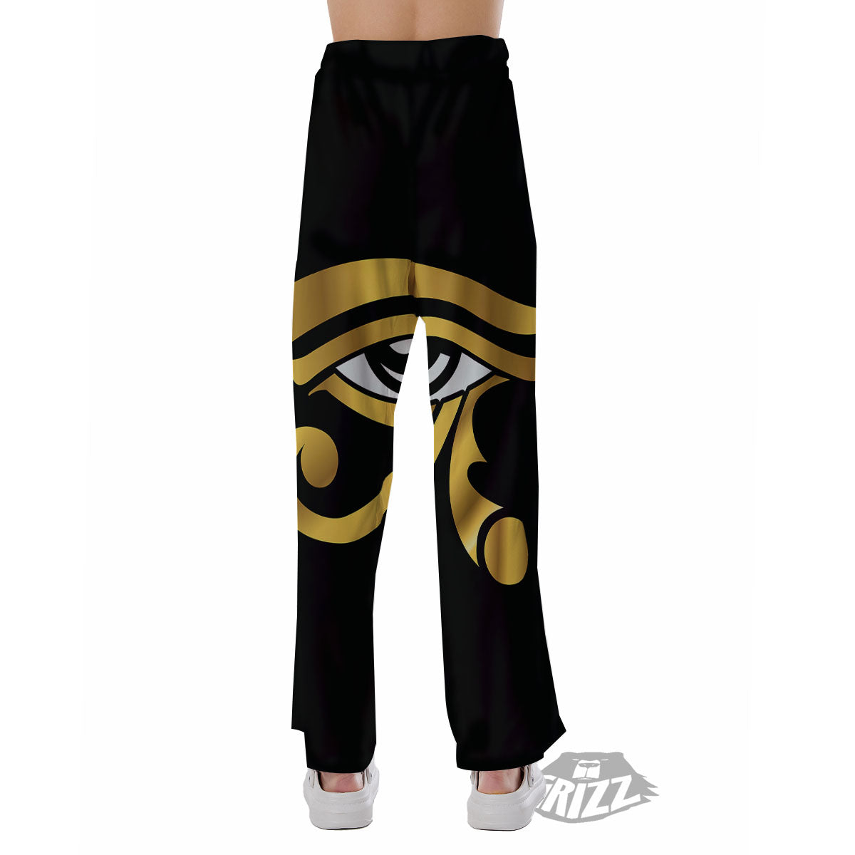 Amulet Eye Of Horus Print Pajama Pants-grizzshop