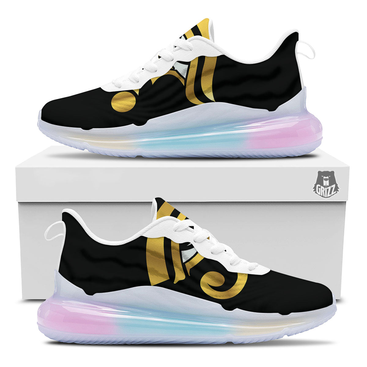 Amulet Eye Of Horus Print Running Sneakers-grizzshop