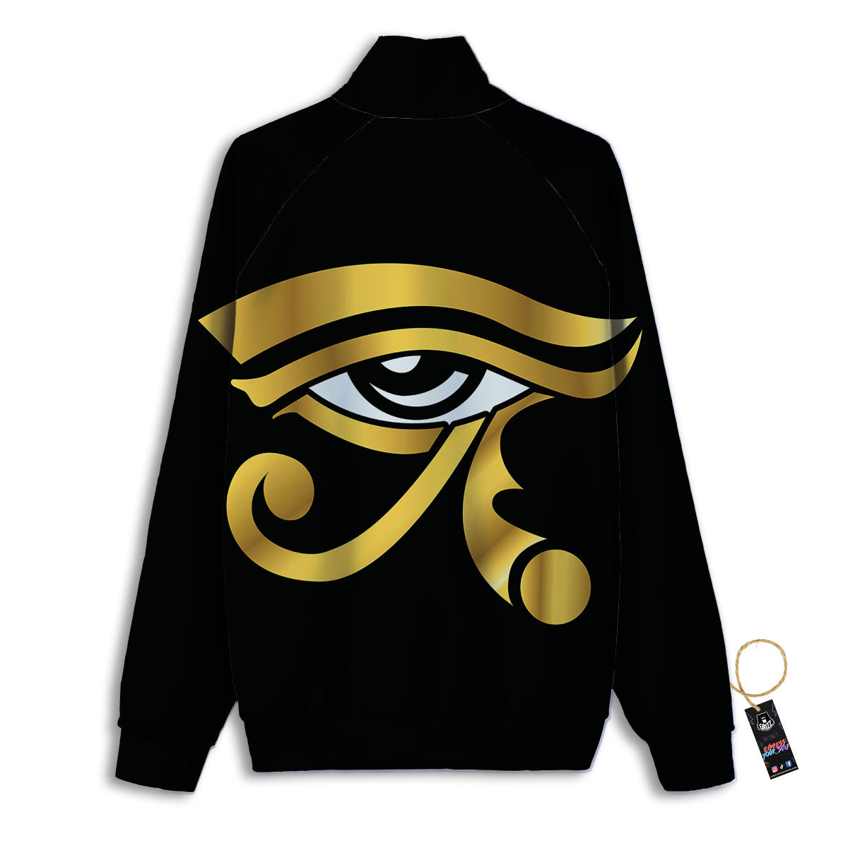 Amulet Eye Of Horus Print Track Jacket-grizzshop