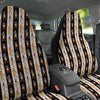 Ancient Egypt Stripe Print Pattern Car Seat Covers-grizzshop