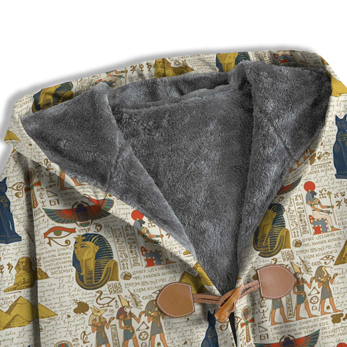 Ancient Egypt Text Print Pattern Men's Windbreaker Jacket-grizzshop