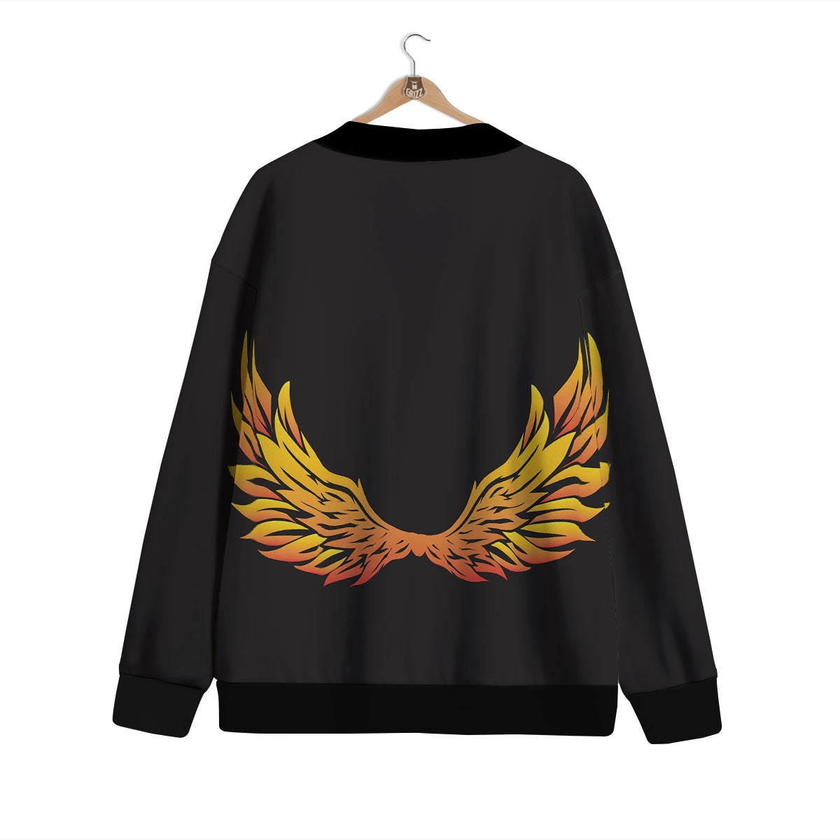 Angel Phoenix Print Cardigan-grizzshop