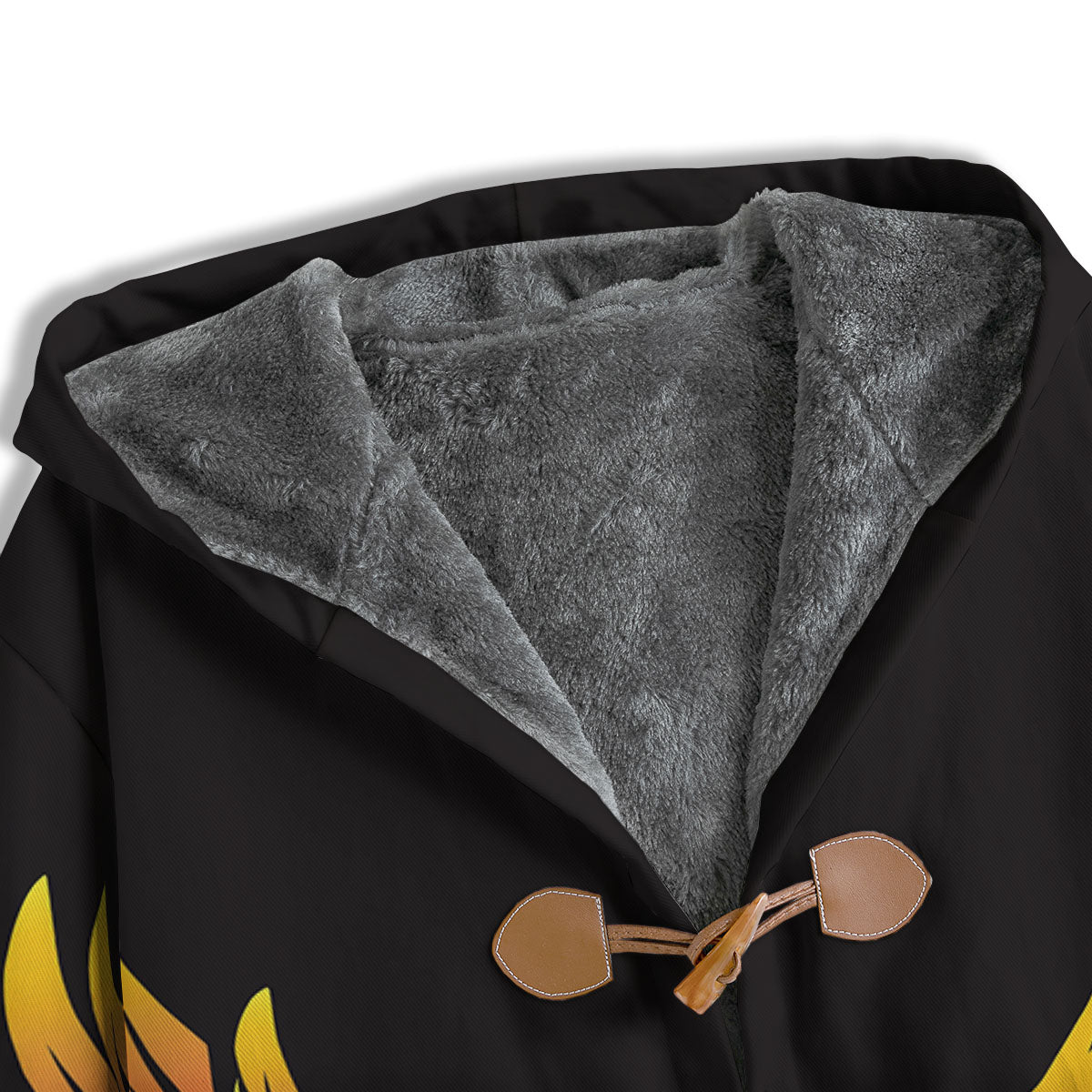 Angel Phoenix Print Men's Windbreaker Jacket-grizzshop